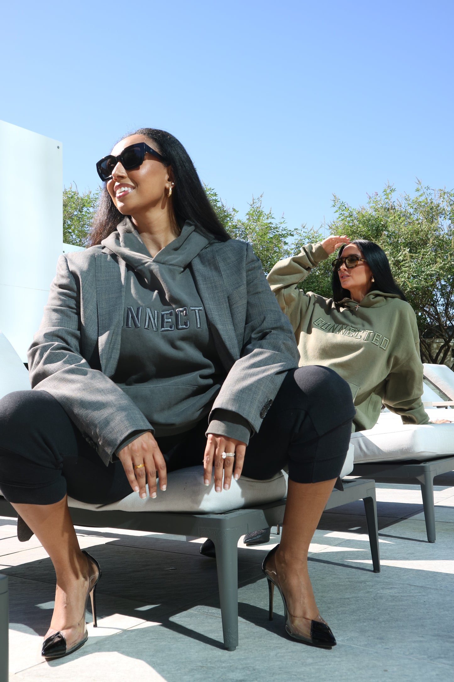Oversized Connected Hoodie